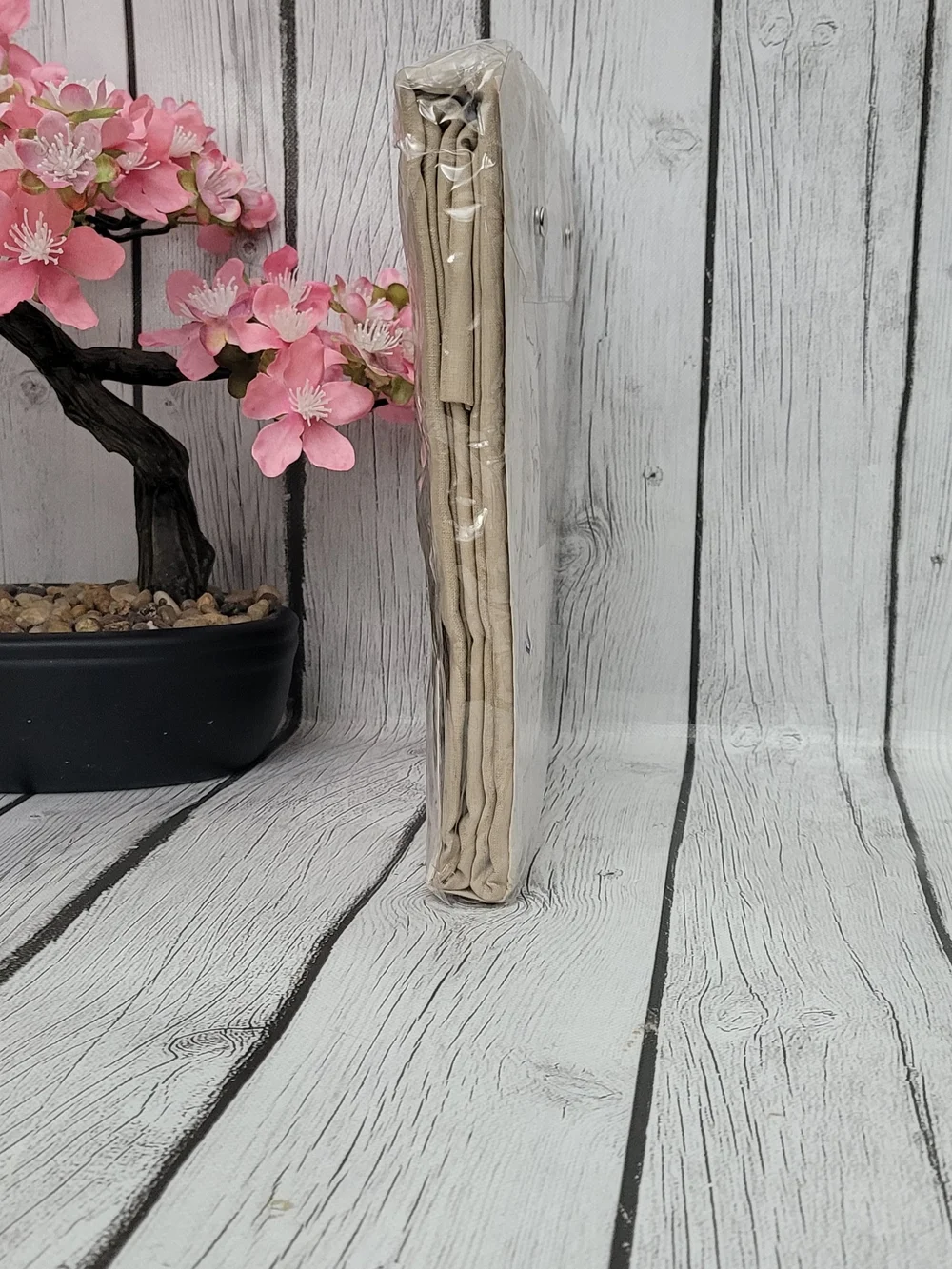 6 Yard Window Scarf in Taupe